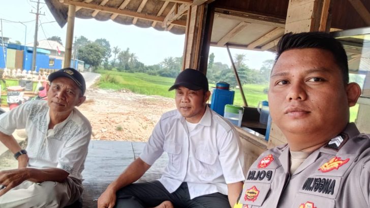 Bhabinkamtibmas Polsek Cisoka Polresta Tangerang Menggelar Giat Sambang DDS Sekaligus Memberikan Pesan Pesan Kamtibmas
