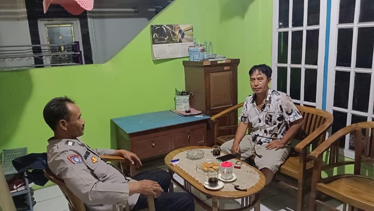 Aiptu Sahrit Sambang DDS Kampung Teureup Dalam Rangka Harkamtibmas