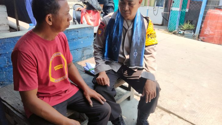 Berikan Himbauan Kamtibmas Melalui Kegiatan Polisi RW Oleh Satpolairud Polresta Tangerang