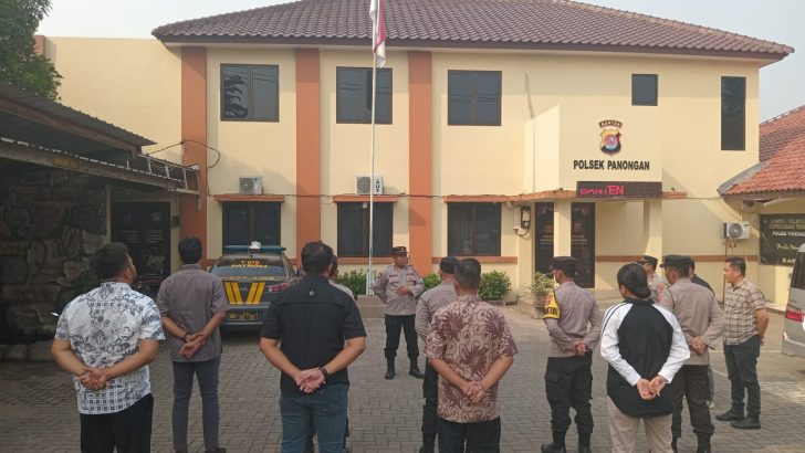 Pimpin Apel Pagi Iptu Ngadiyo Sampaikan Arahan Juga Sebagai Bentuk Melatih Kedisiplinan Anggota