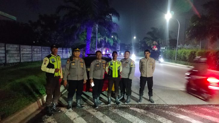 Polsek Cikupa Berantas Kejahatan Jalanan dan Geng Motor melalui Patroli Ops Cipkon