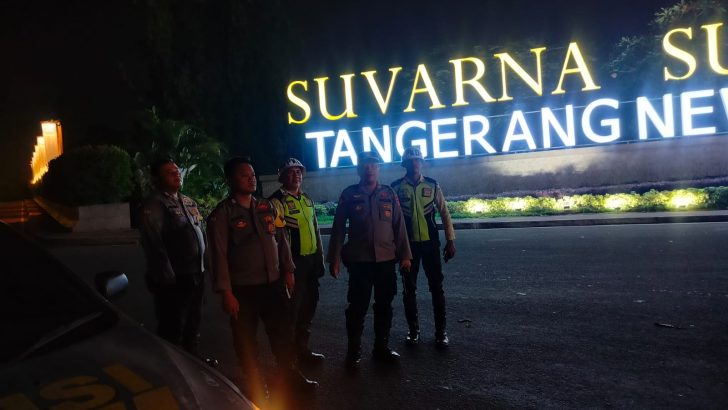 Operasi Cipta Kondisi Polsek Cikupa Sasar Perumahan dan Kawasan Strategis