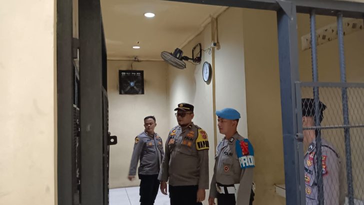 Pengecekan rutin Tahanan Mako Polresta Tangerang