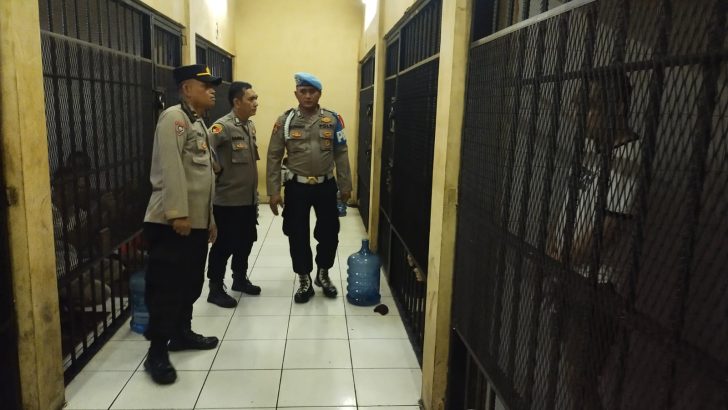 Pengecekan rutin Tahanan Mako Polresta Tangerang