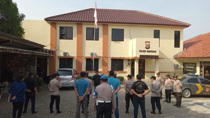 Sampaikan Arahan dan Penekanan IPDA Rusandi Pimpin Apel Pagi Polsek Panongan