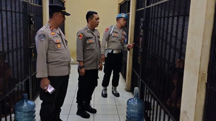 Pengecekan rutin Tahanan Mako Polresta Tangerang