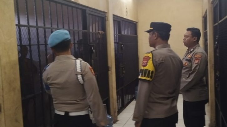 Pengecekan rutin Tahanan Mako Polresta Tangerang