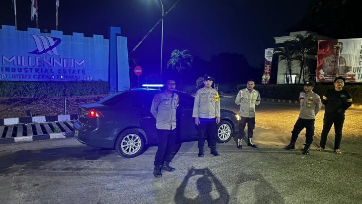 Di Bawah Arahan Aiptu MN Firdaus, Polsek Cikupa Amankan Kawasan Strategis