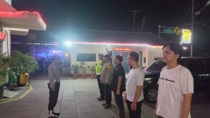 Aipda Endang S Pimpin Operasi Cipkon, Polsek Cikupa Siaga Jaga Kamtibmas