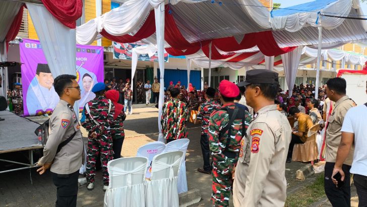 Kesiapan Polsek Cikupa Hadapi Tahapan Kampanye Menuju Pilkada Tangerang