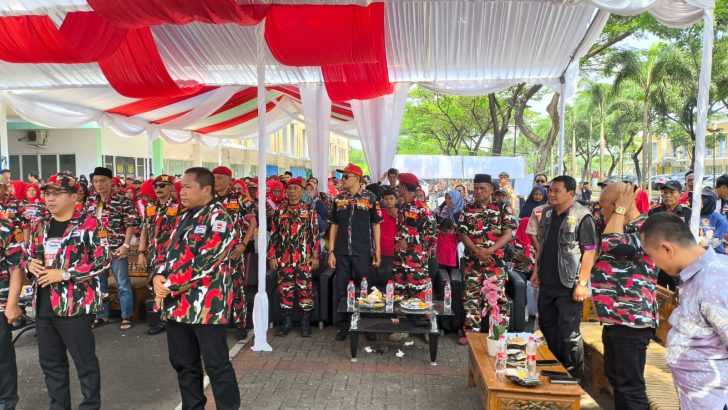 Polsek Cikupa Bersama Tim Gabungan Siap Sukseskan Pengamanan Kampanye Aman dan Tertib
