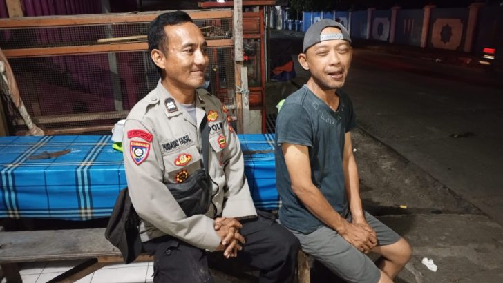 Aiptu Faisal Hidayat gencarkan giat Patroli Mobile malam hari antisipasi Kejahatan Jalanan