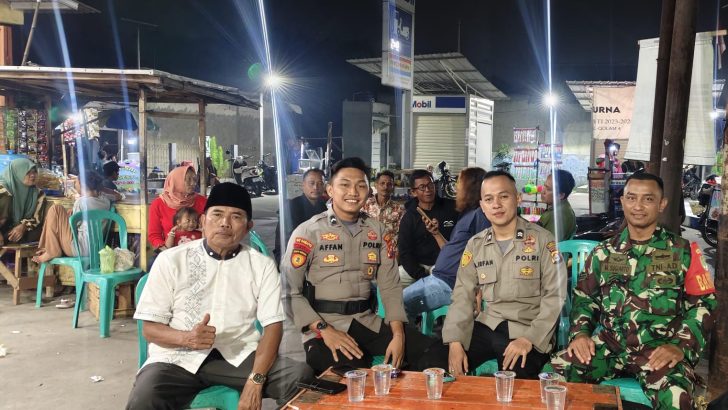 Anggota pospol jayanti melakukan kegiatan sambang dds