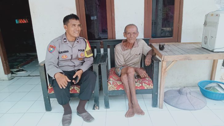 Gencarkan program Polisi RW, Aiptu Sukarna kunjungi warga di Desa Tamiang