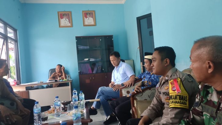 Pertemuan Lintas Elemen Bahas Batas Tanah Milik SDN Cibadak III dan SDN Sukanagara