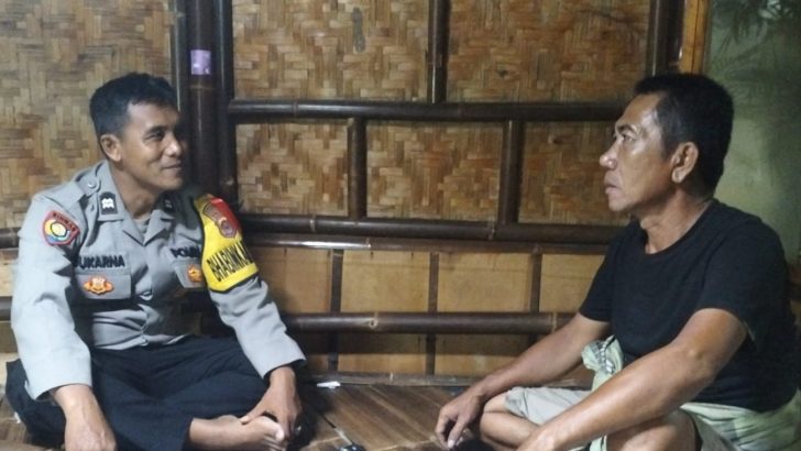 Aiptu Sukarna optimalkan Sambang DDS sebagai upaya pendekatan diri dengan masyarakat di Desa Kandawati