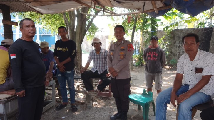 Sambang Warga, Satbinmas Sampaikan Edukasi Kamtibmas