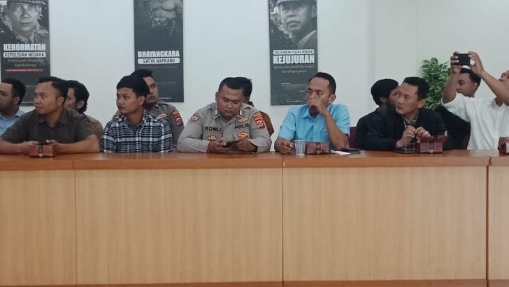 PS. Kaurmintu Satbinmas Polresta Tangerang Mengikuti Kegiatan Penyuluhan Hukumoleh Bidkum Polda Banten