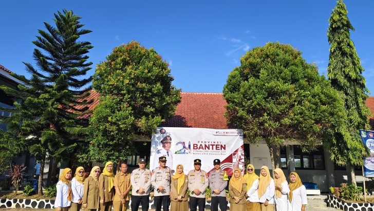 Kanit BIntibsos Satbinmas Sambang Koordinasi Ke Sekolah
