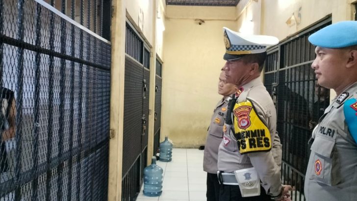 Pengecekan rutin Tahanan Mako Polresta Tangerang