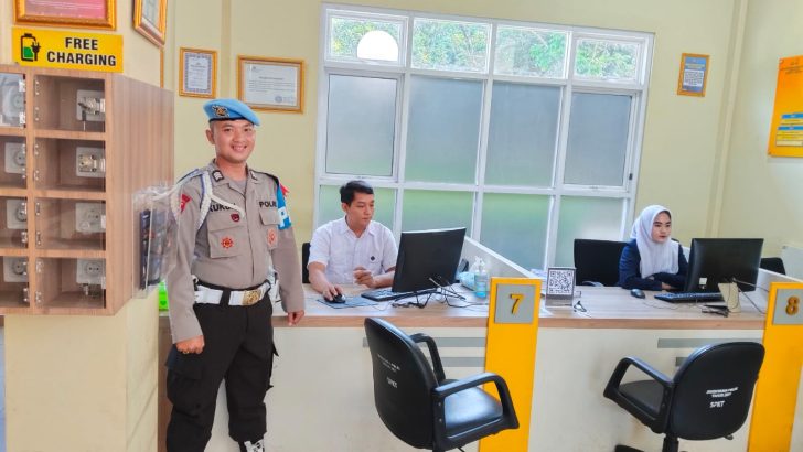 Gedung pelayanan SPKT dilakukan pengecekan oleh Sipropam Polresta Tangerang