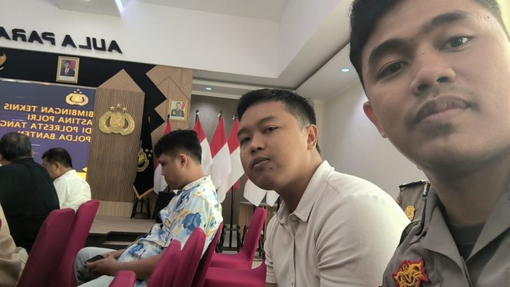 briptu adit melaksanakan anev