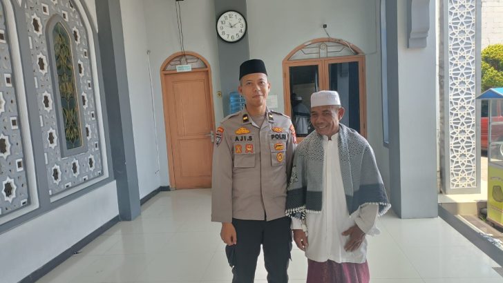 Sat Binmas Polresta Tangerang Sambang Dengan Toga dan Pengurus Masjid jami Al huda