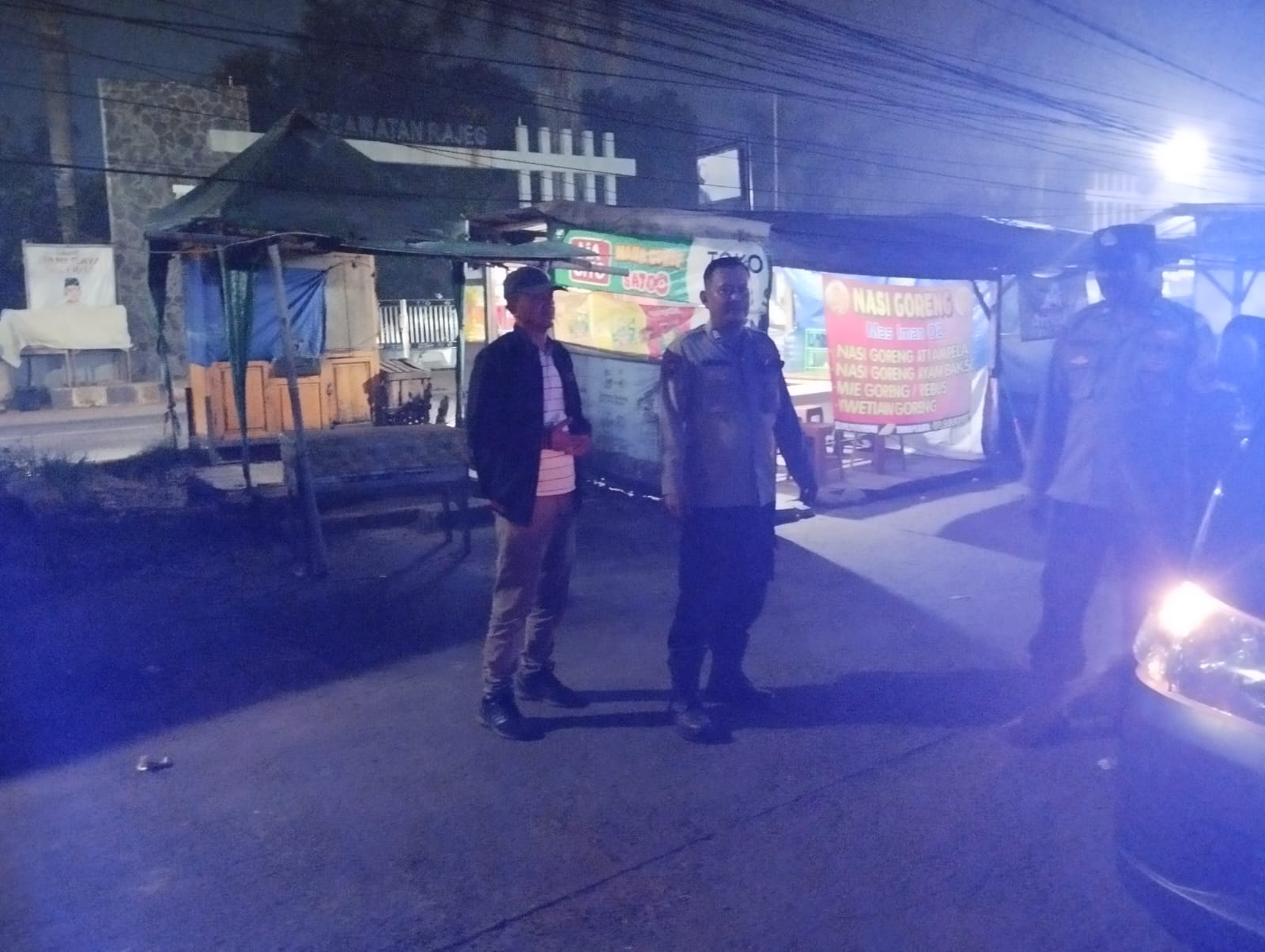 Kegiatan patroli mobile polsek rajeg