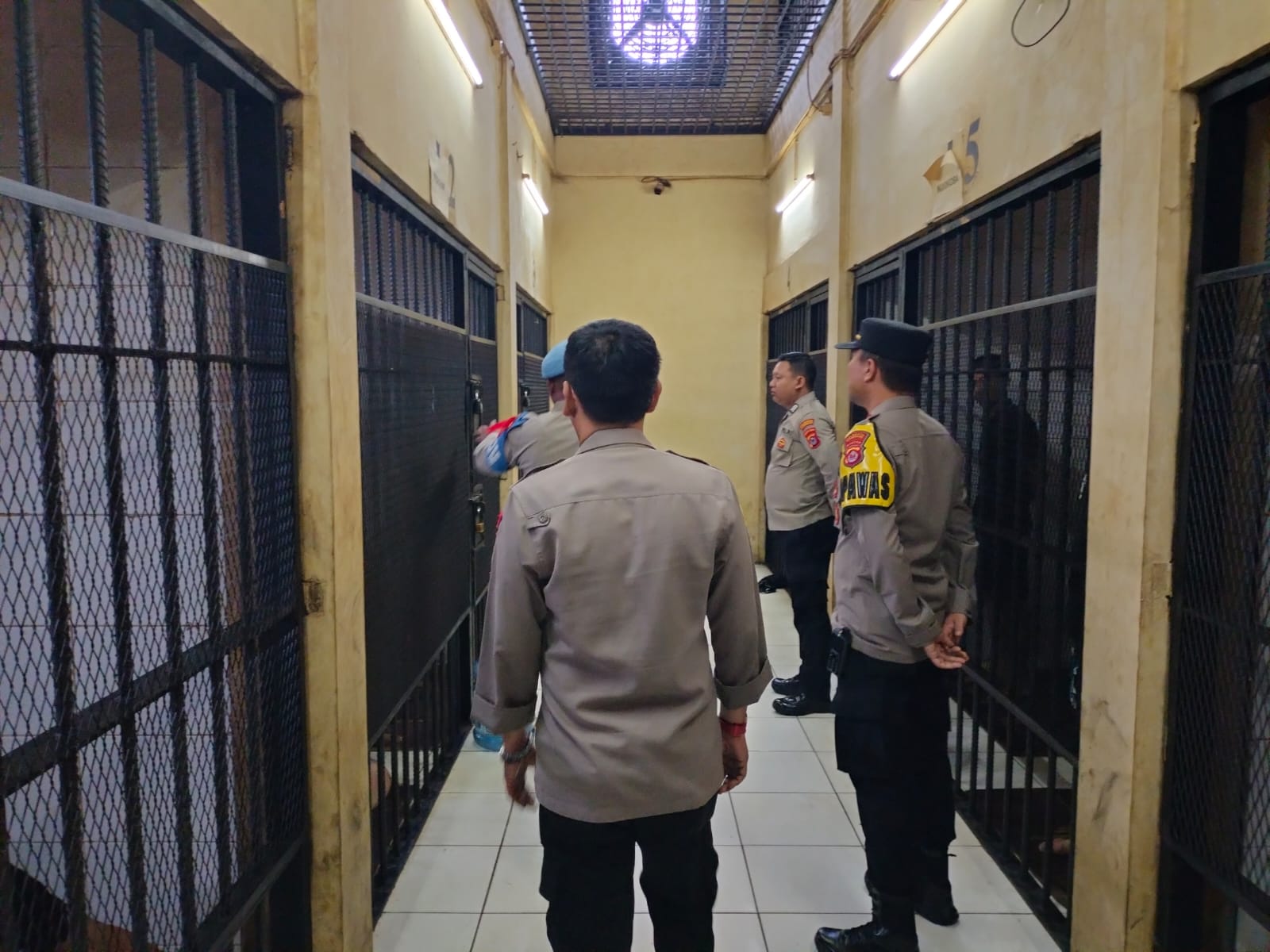 Pengecekan rutin Tahanan Mako Polresta Tangerang