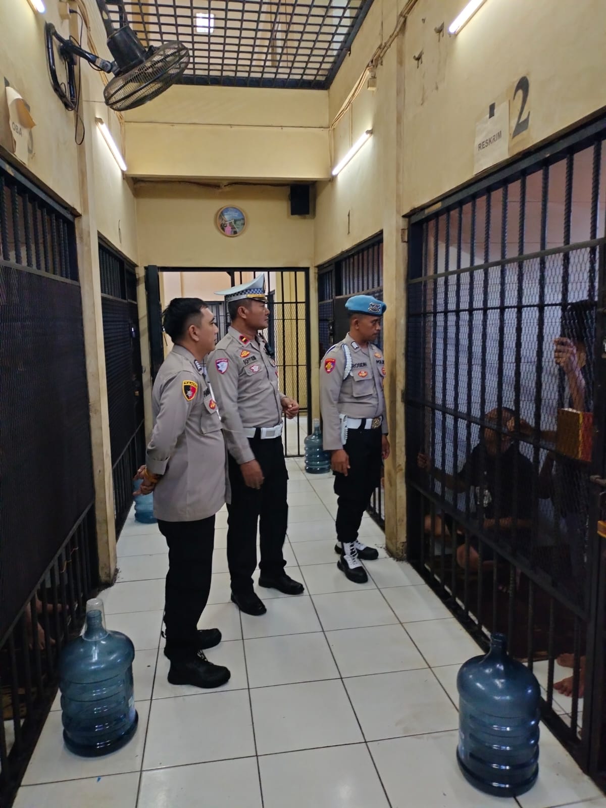 Pengecekan rutin Tahanan Mako Polresta Tangerang
