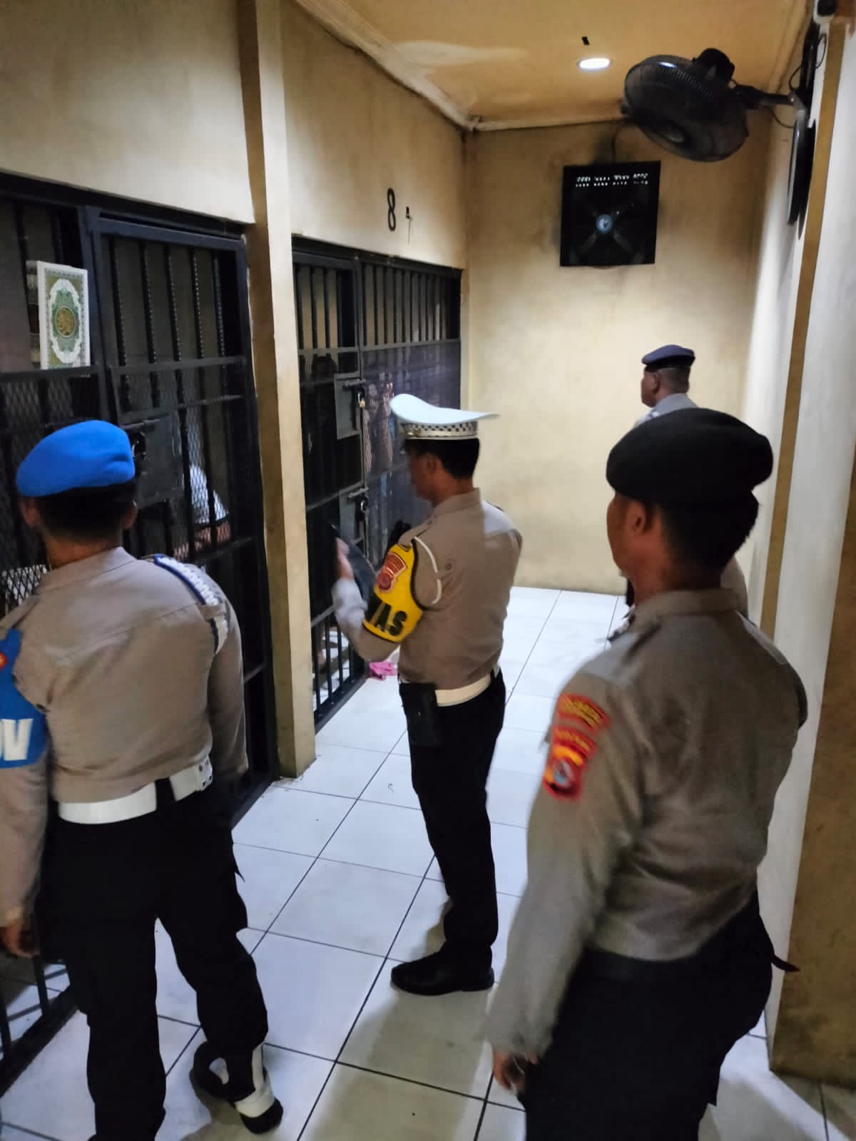 Pengecekan rutin Tahanan Mako Polresta Tangerang