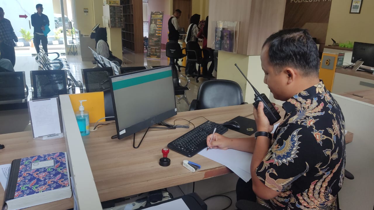 Pengecekan Kuat Siaga dan jumlah Tahanan Polsek Jajaran
