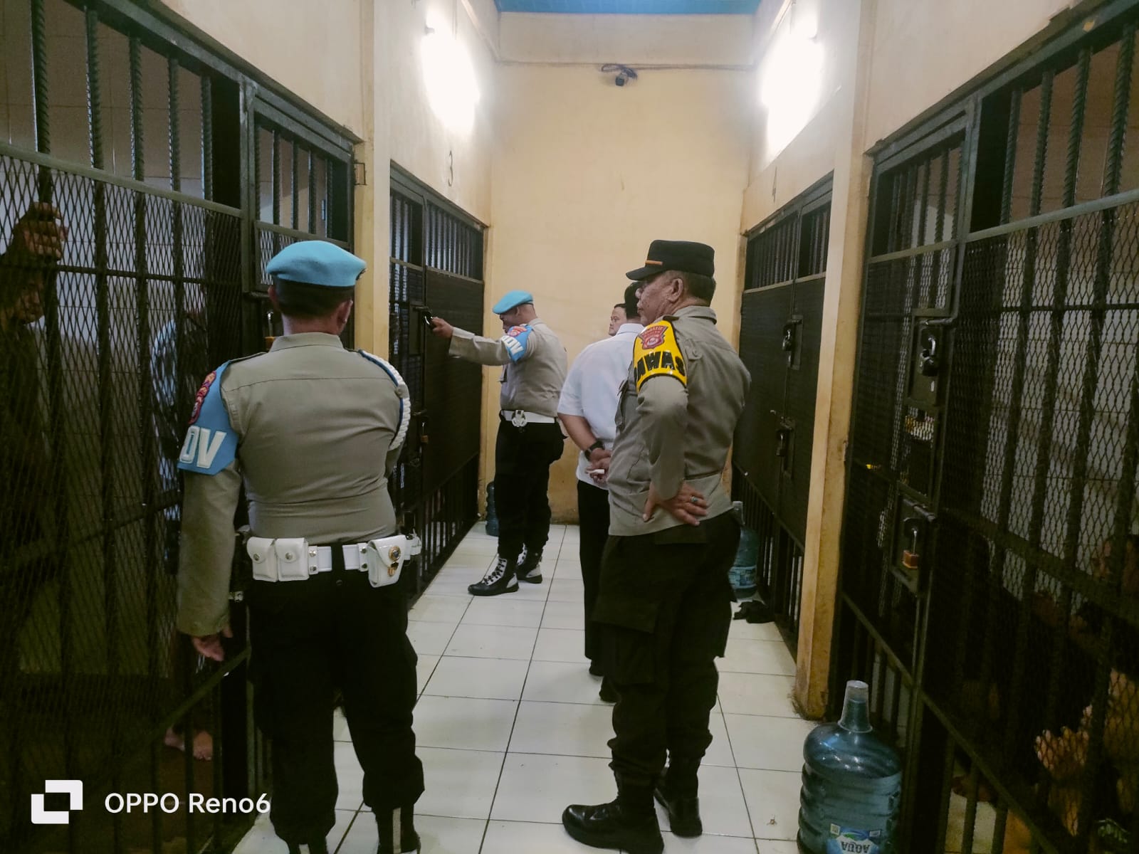 Pengecekan rutin Tahanan Mako Polresta Tangerang