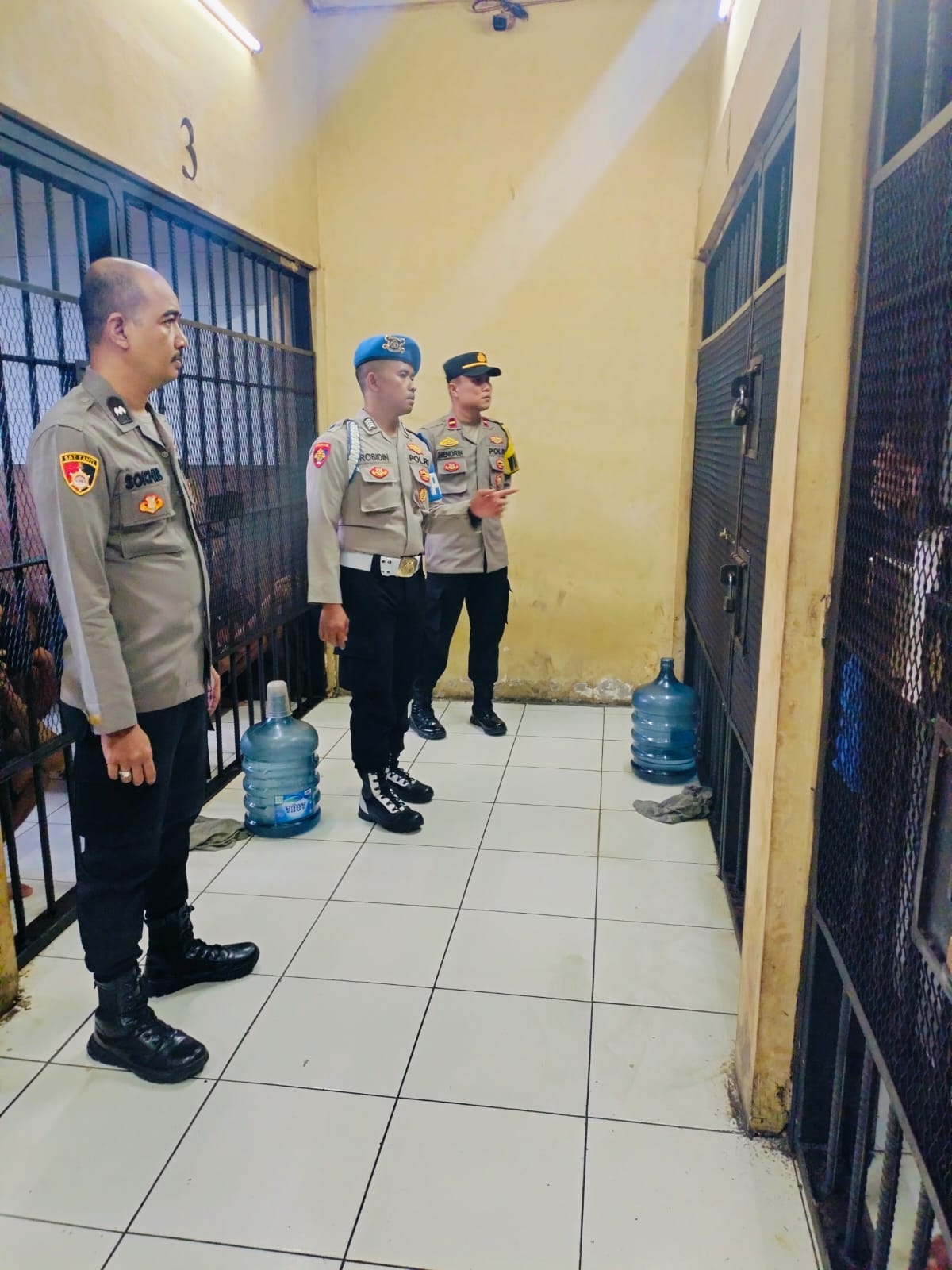 Pengecekan rutin Tahanan Mako Polresta Tangerang