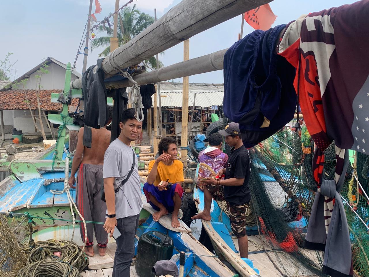 Anggota Sat Reskrim Laksanakan Patroli Kring Serse kepada Nelayan