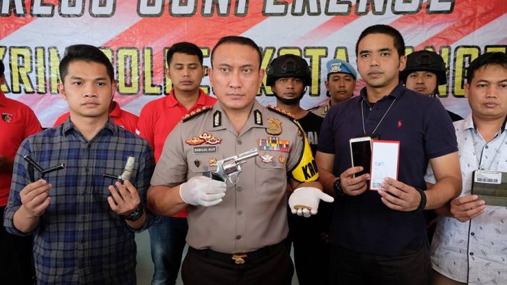 Komplotan Perampok Bersenpi Dilumpuhkan Timas Panas Polresta Tangerang