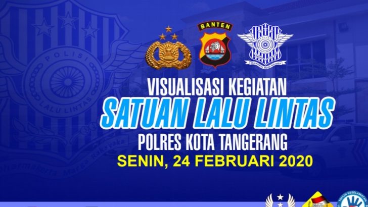 Laporan Visualisasi Harian Pelaksanaan Tugas Satlantas Polresta Tangerang