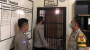Piket Fungsi dan Pawas Polsek Pasar Kemis Polresta Tangerang, Cek Ruang Tahanan