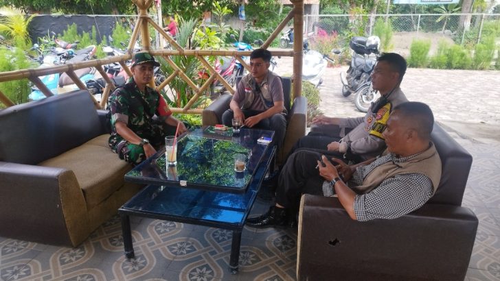 Sinergitas TNI_POLRI untuk berikan Rasa aman kepada masyarakat.