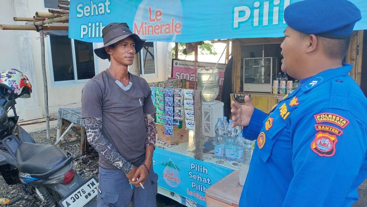 Untuk Keamanan Jelang Pemilu Satpolairud Polresta Tangerang Laksanakan Cooling system