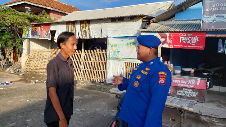 Laksanakan Kegiatan Sambang Satpolairud Berikan Himbauan Jelang Pemilu