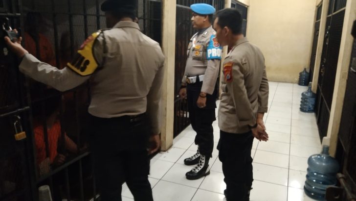 Sipropam melaksanakan pengecekan Tahanan