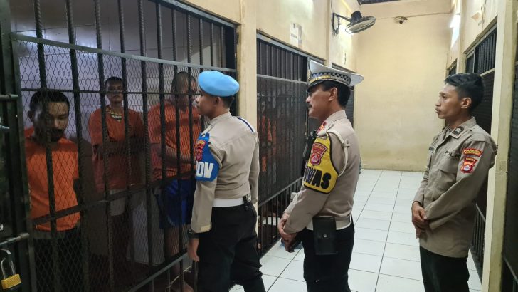 Pengecekan rutin Tahanan Mako Polresta Tangerang