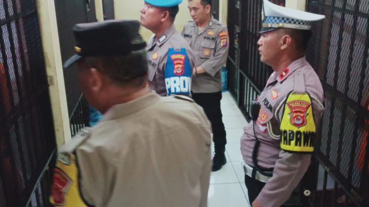 Pengecekan rutin Tahanan Mako Polresta Tangerang