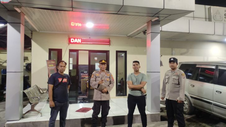 Salah satu bentuk Kesiap Siagaan, Polsek Cisoka lakukan Sispam Mako