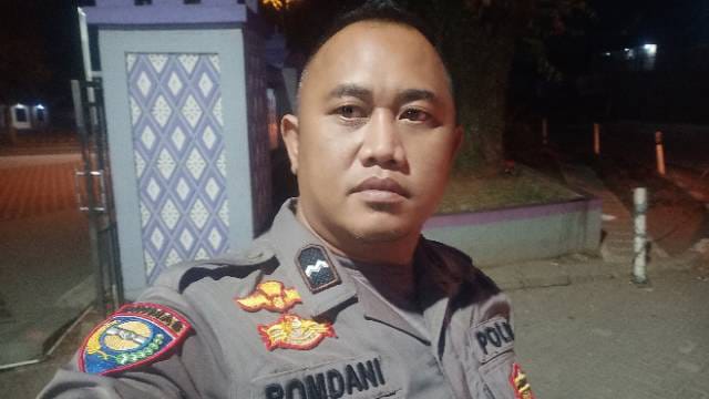 Jajaran Polsek Cisoka Polresta Tangerang  Laksanakan Patroli Barcode, Titipkan Pesan Kamtibmas