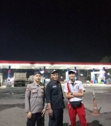 Bhabinkamtibmas Polsek Cisoka melaksanakan Patroli Barcode