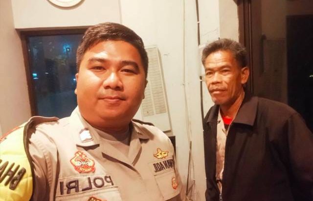 Anggota Polsek Cisoka melaksanakan Patroli Barcode