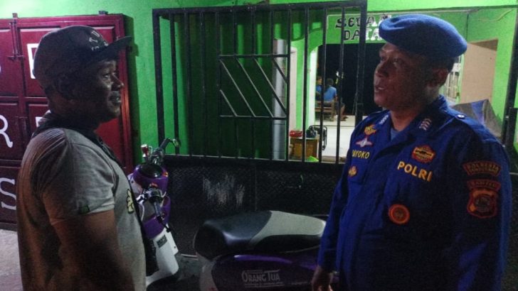 Antisipasi Gangguan Kamtibmas Satpolairud Laksanakan Patroli Pesisir Malam Hari