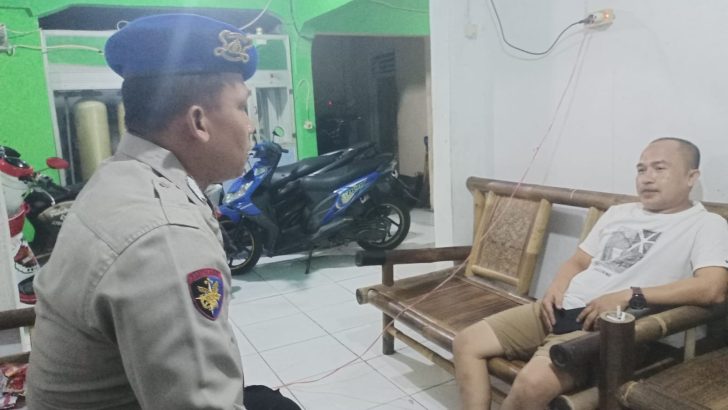 Sampaikan Himbauan Kamtibmas Satpolairud Laksanakan Patroli Barcode Malam Hari